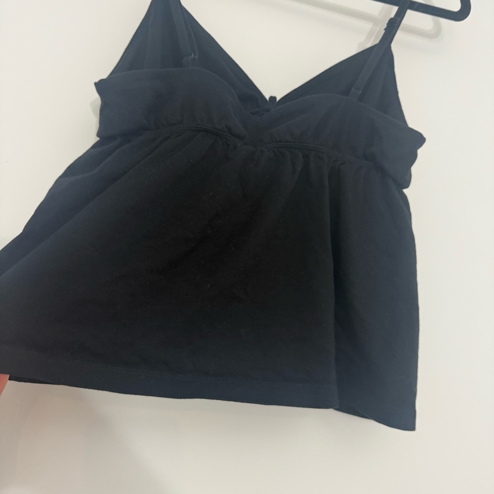 Sunday Best Aritzia Cottonwhisk LouLou Camisole Set of Two Poppy Red & Black Med - Picture 11 of 14